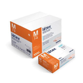 Guantes de látex con polvo - 5g. Ref. SX01 Santex
