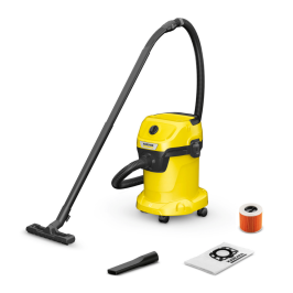 WD 3 1.628-101.0 Vacuum Cleaner for Liquid or Solid Dirt Karcher