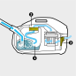 Aspiradora con filtro de agua DS 6 1.195-220.0 Karcher