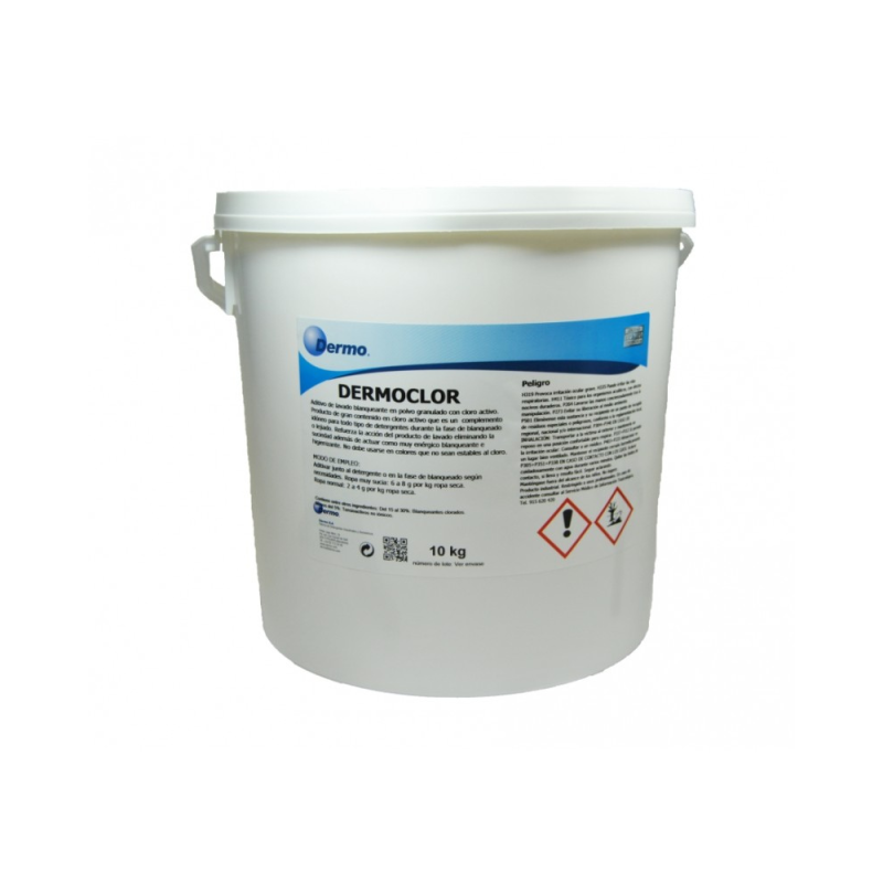 Bleach Powder Solid Complement Dermoclor 10kg. Ref.002DEC10 DERMO