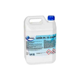 Disinfectant bleach DL 21 Chlor 5L. Ref. 005ZE205 DERMO