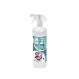 Detergente Fungicida Bactericida Levuricida y Viricida Desinfectantes DL 21 Viricide 1L. Ref. Dermo
