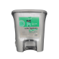 Pedal bin + bucket 7.5L Grey or White. Ref. 400140. Cisne