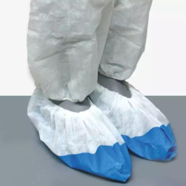 Polyethylene and polypropylene delux shoe covers Ref DF02 SANTEX