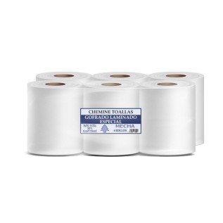 Cheminé EXTRA Hand Drying Paper 1- 6 units Kg EMBOSSED. Ref. RC1A2C05