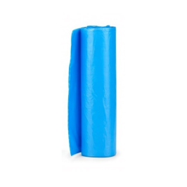 Bolsas basura Azul LDPE Reciclado. Para cubos de 100 litros. 85 x 105 Cm. TOTAL 10 bolsas por bobina. Ref: BOBALD000074