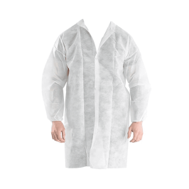 White Polypropylene Gown 25g XL 100 u. ref. DC04WE