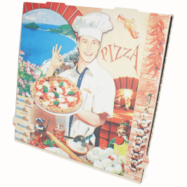 Caja Pizza Modelo Francia 240X240X40 MM(INT)"ISCHIA"