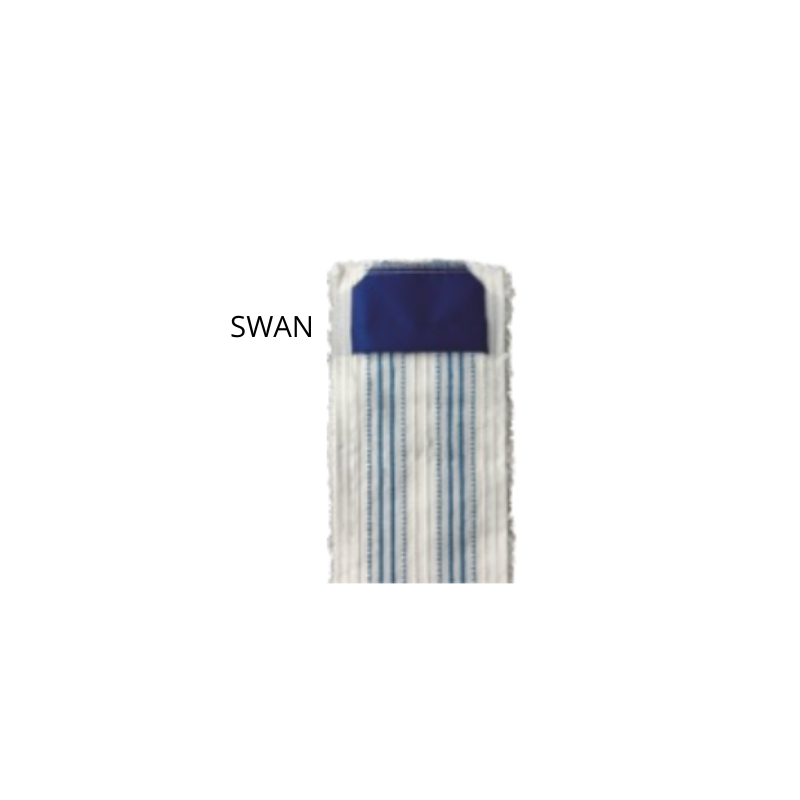 12 Unidades de Repuestos mopa Swan, wet, Velcro microfibra antibacteriana ref  2079 Cisne