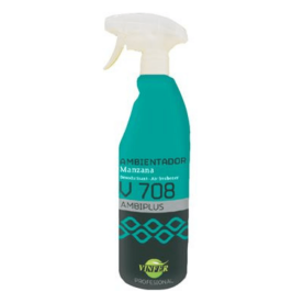 Ambientador Spray Manzana v708 750ml Ambiplus Ref A401750020 VINFER
