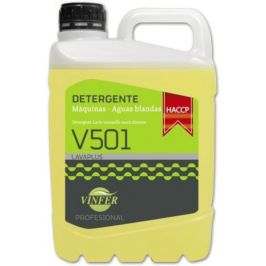 Soft Water Auto Detergent V501 5L HACCP Ref L301G05006 VINFER