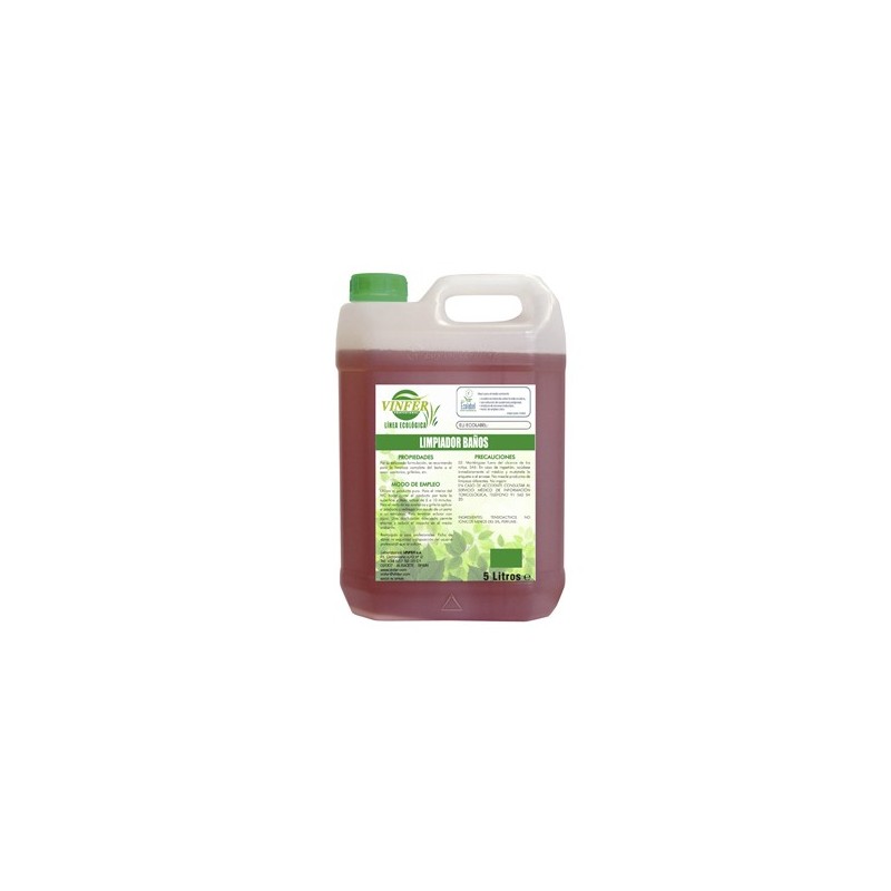 Bathroom cleaner 5L Ecolabel Ref L341G05004 VINFER